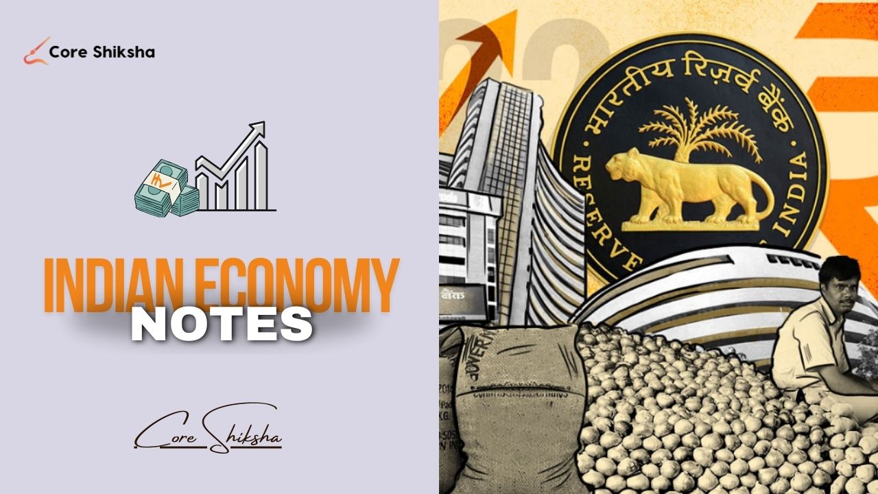 Indian Economy Notes